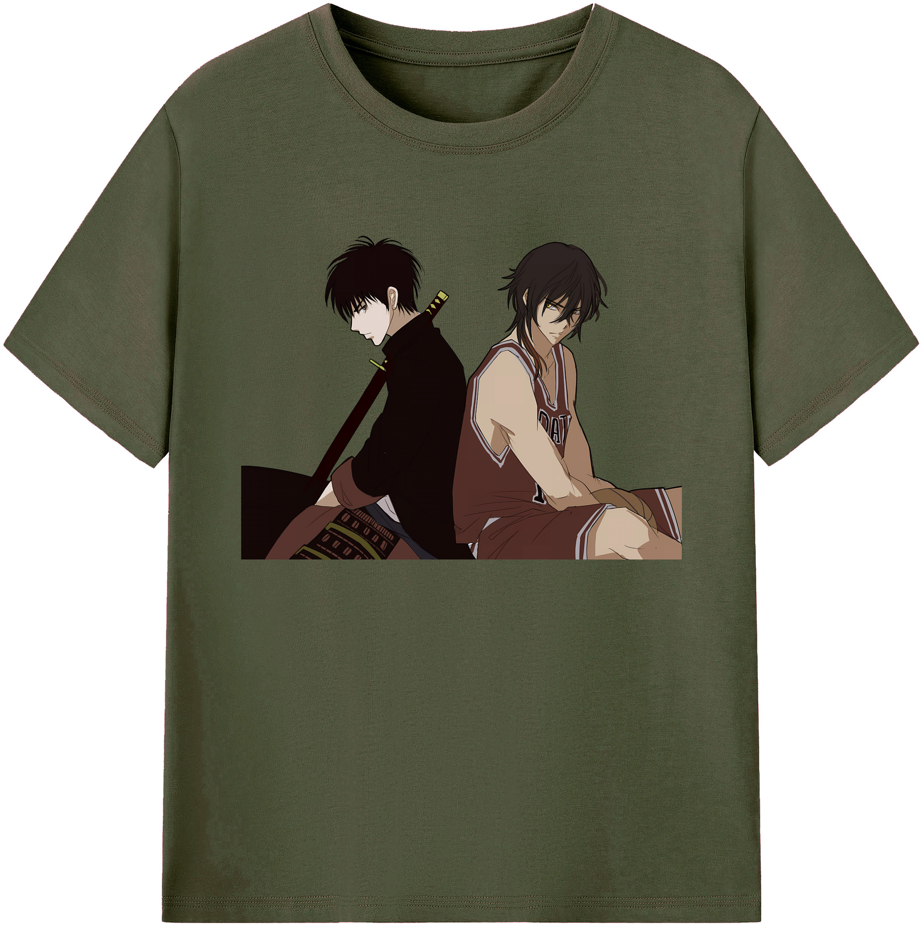 （画像用） SLAM DUNK／スラムダンク 綿100％ メンズ半袖Tシャツ｜肌触りやわらか＆通気性